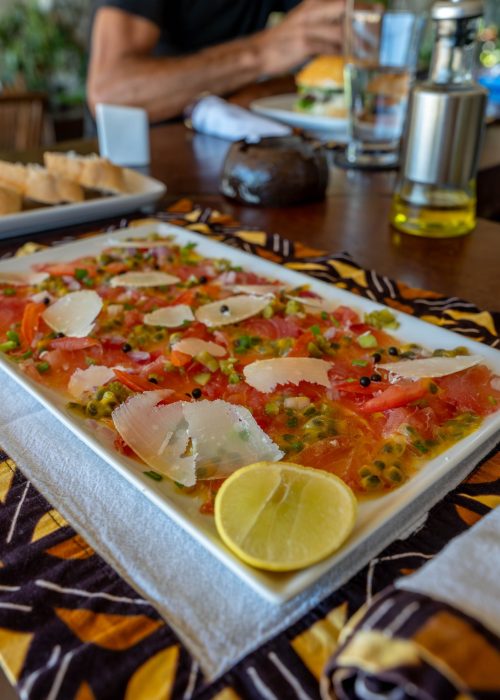 carpaccio-poisson-frais-restaurant-nosy-be